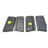 Lot: 4 Colt AR-15 .223 Magazines