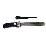 Camillus knife with blade guard