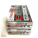 x2- Boxes of .30-06 SPRG 180-grain Winchester