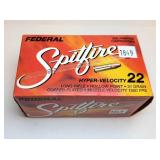 Brick of .22 LR hollow point Federal Spitfire