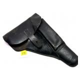 WWII German P38 leather holster with marks
