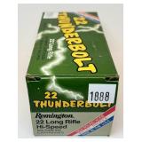 Brick of .22 LR Remington 22 Thunderbolt