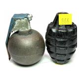 Lot, Fuze M228 dummy grenade and grenade shell