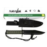 Survivor Knife with sheath and box
