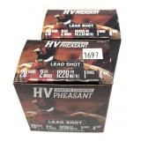 x2- Boxes of 20 Ga. 2.75" No. 4 HV pheasant
