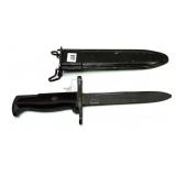Bayonet with US scabbard