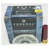 Federal 12 Ga. 3" 4 Shot Steel Shells, 22 rounds