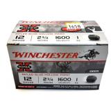 Box of 12 Ga. 2.75" Winchester rifled HP slugs,