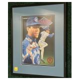 Framed Toronto Blue Jays Roberto Alomar signed
