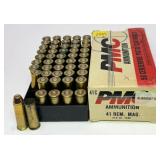PMC 41 Rem Mag Cartridges, 45 rounds