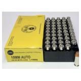 UMC 10mm Auto 180 gr cartridges, 50 rounds