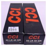 x2- Boxes of CCI .22 LR Standard Velocity