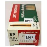 Box of .357 Mag. 156-grain SP Sellier & Bellot