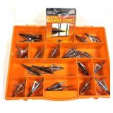 Plastic Case w/ Assorted Broadheads