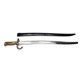 French Chasspot Bayonet, 1873 with scabbard