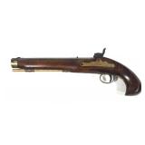 Hopkins & Allen .45 Cal. Percussion Pistol,