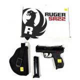 Ruger SR-22- .22 LR Semi-Auto Pistol, 3.5" Barrel