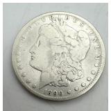 Morgan Silver Dollar 1890-CC
