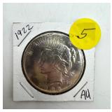Peace Silver Dollar 1922