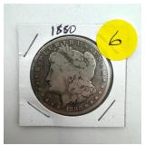 Morgan Silver Dollar 1880