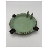 Antique Caloric Gas Stove Works Cast Iron Ashtray