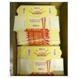 OLD STOCK VANILLA CARTONS (100+)RED/YELLOW