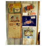 (5) ADV. CALENDARS MEADOW GOLD,SEALTEST,PET