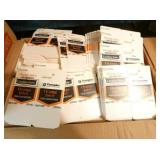 (9) BOXES 1000PER BOX OLD STOCK ORANGE CAROLINA