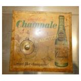 CHAMPALE THERMOMETER W/ BOTTLE 8X8