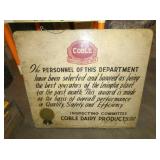 DS MASONITE COBLE PERSONNEL DEPT. SIGN 36X32