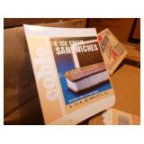 **(2)OLD STOCK BOXES SANDWHICHES 400 EACH=800