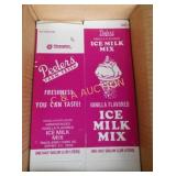 OLD STOCK PEELER CARTONS 300PER  BOX PINK/WHITE
