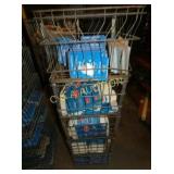 (5) WIRE RACK OLD STOCK COBLE CARTONS