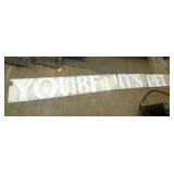 5PC. ALUM. YOU BIT IT PET 12FT. X 12IN