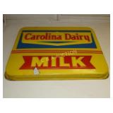 LENAX EMB. CAROLINA DAIRY MILK SIGN AS IS