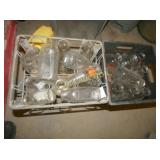 (2)CRATES PINTS,QT.,1/2G. JERSEY BOTTLES
