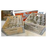 (2) AS PONDACK DAIRY CRATE, MEADOW GOLD ETC.