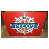 PILOT FREIGHT LINES DECAL SIGN WINSTON NC 33X25