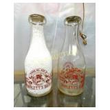 (2) 1QT. TRIPLETTS DAIRY W/ BABY LENIOR NC