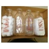 (4) CATAWBA VALLEY QT BOTTLES NICE GRAPHICS