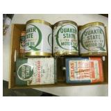 QUAKER STATE, ATLAS CANS