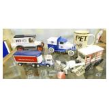 LOT OF PET, COBLE TOYS, PET MUG