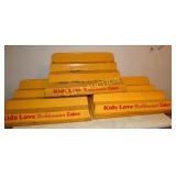 (12) OLD STOCK WALDENSIAN CAKES SHELF DISPLAYS