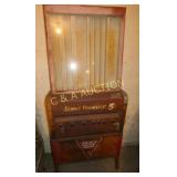 5CENT TOMS VENDING MACHINE 31X69