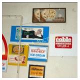 (6) VARIOUS SIGNS COBLE, BILTMORE