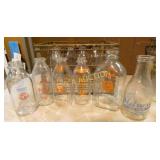 CRATE FOREMOST, MELROSE BOTTLES