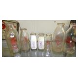 (7) CATAWBA DIARY HICKORY NC 1/2PINT-QT