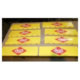 (38) OLD STOCK BOST SHELVING 24X8