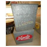 (2) LONG MEADOW, MAOLA MILK BOXES