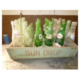 WOODEN SUNDROP GRANITE FALLS NC W/ VARIOUS BOTTLES